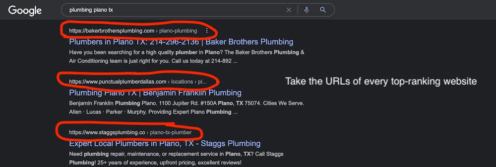 top plumbers in plano for search term Plumber Plano TX