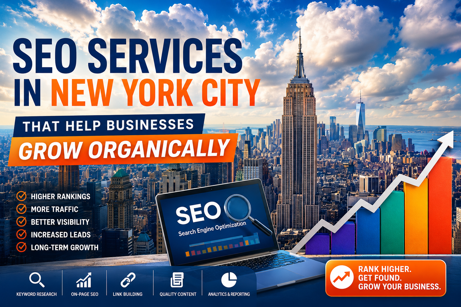SEO Services in New York City That Help Businesses Grow Organically